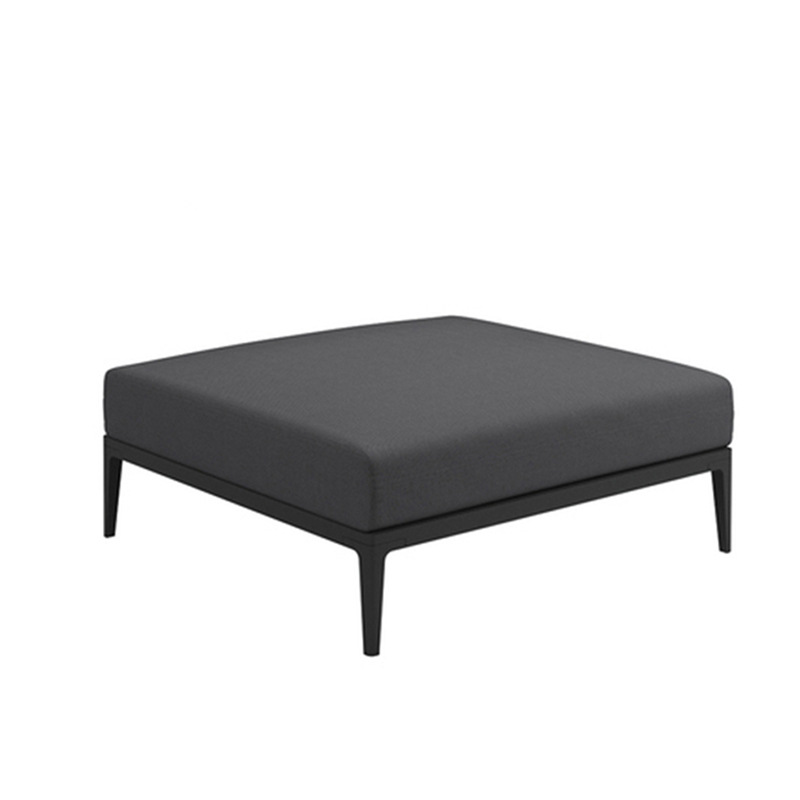 Muebles de exterior al aire libre combinación de sofá de ocio al aire libre patio balcón villa jardín madera maciza combinación de sofá de esquina