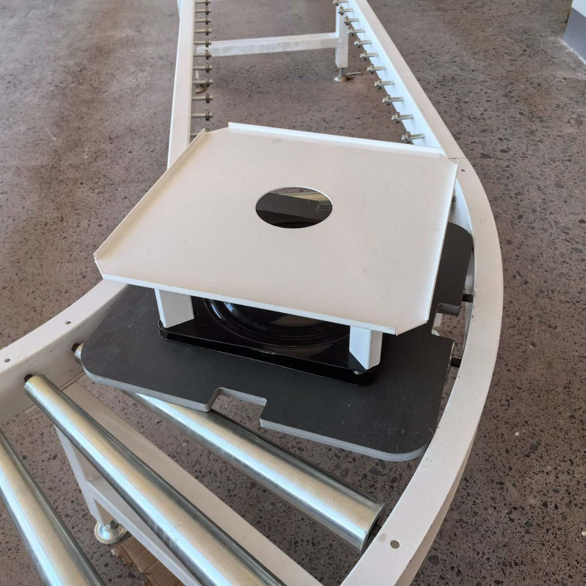 浙江工厂小型皮带输送机耐磨PVC平行车间传送带自动化流水线