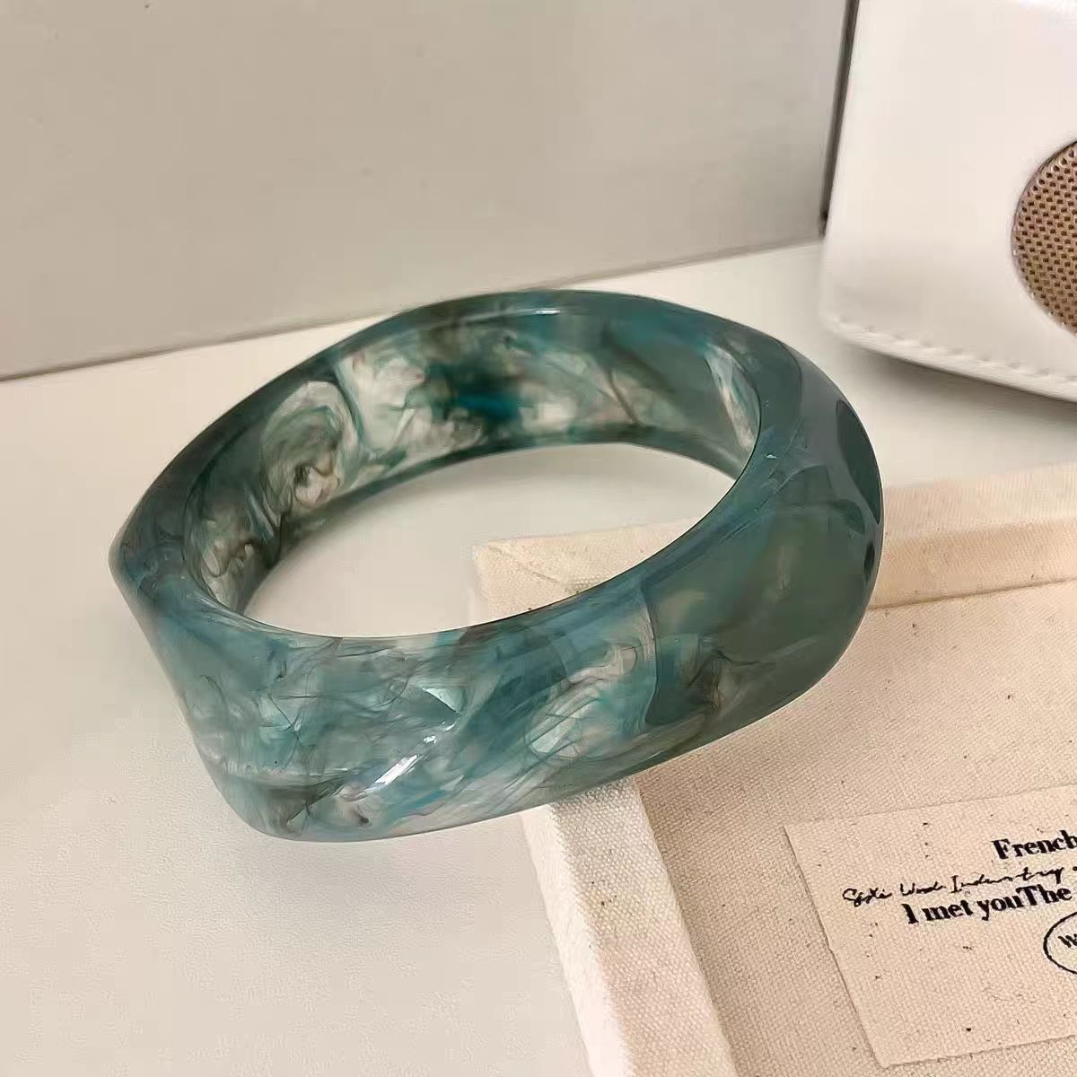 Irregular cyan blue model