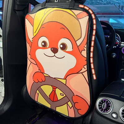Universal Rear Seat Backrest | Chair back anti-kick pad