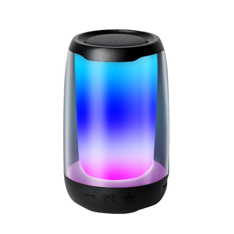 新型小脈動min4世代i bluetoothスピーカー全画面カラーライトtws直列デスクトップ屋外携帯ミニオーディオ|undefined