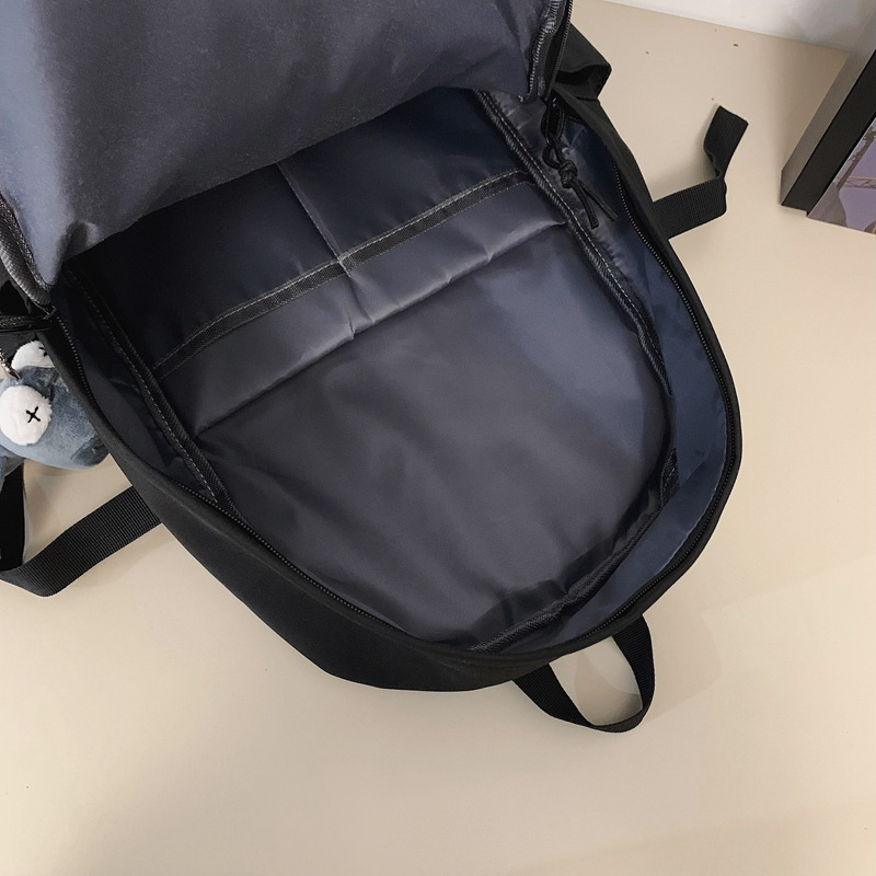 Al por mayor 2025 nueva mochila simple de gran capacidad mochila de viaje casual mochila de viaje universitaria simple mochila de viajes