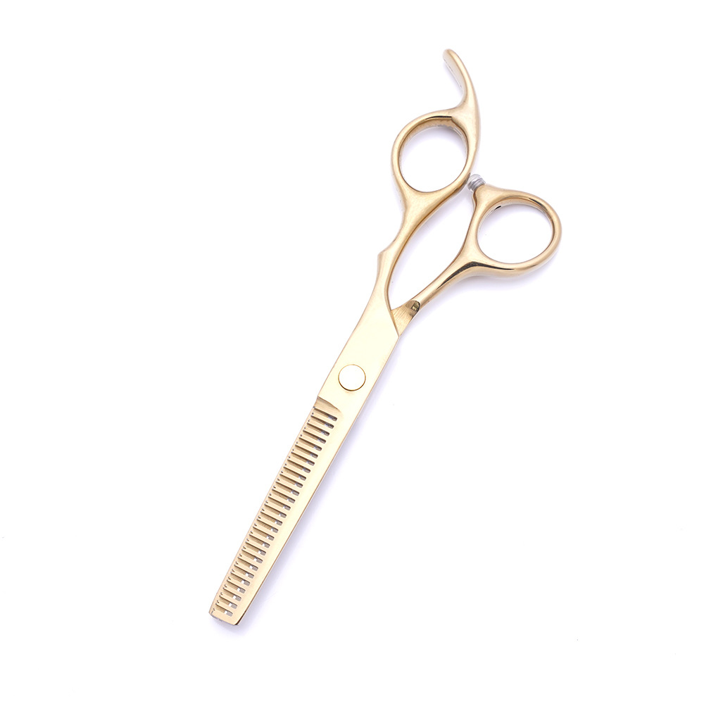 Tijeras para el cabello Zhangjiagang especiales para el cabello fino y roto, tijeras planas, flequillo, estilista transfronterizo, juego de tijeras de doble uso