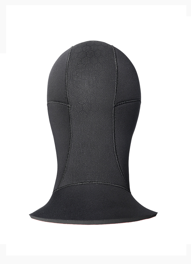 5 mm/7 mm Neopren-Tauchhaube, Neoprenanzug-Mütze, dehnbare Thermo-Tauchhaube für Männer und Frauen, zum Schwimmen in kaltem Wasser, Schnorcheln, Surfen – Detail 20