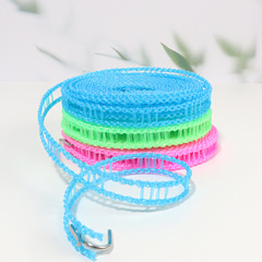 Outdoor clothesline, windproof and non-slip, fence-type clothesline for drying quilts and clothes in student dormitories, portable drying artifact