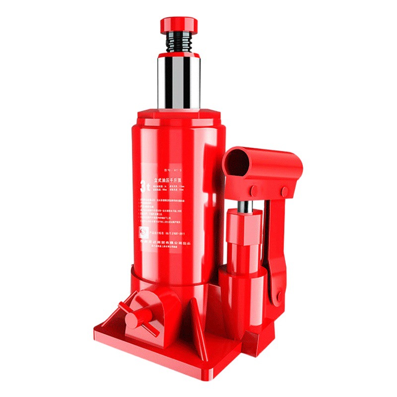 Gato hidráulico vertical genuino de 3 toneladas para vehículos pequeños, camiones y automóviles, gato hidráulico de alta resistencia de 50t