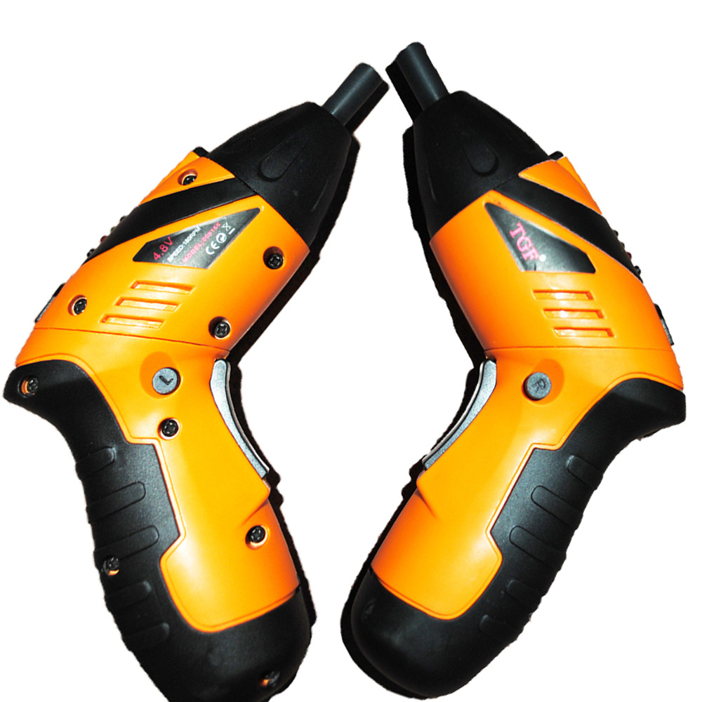 TGF可弯曲锂电池45件套充电带LED灯螺丝刀电钻套装工具