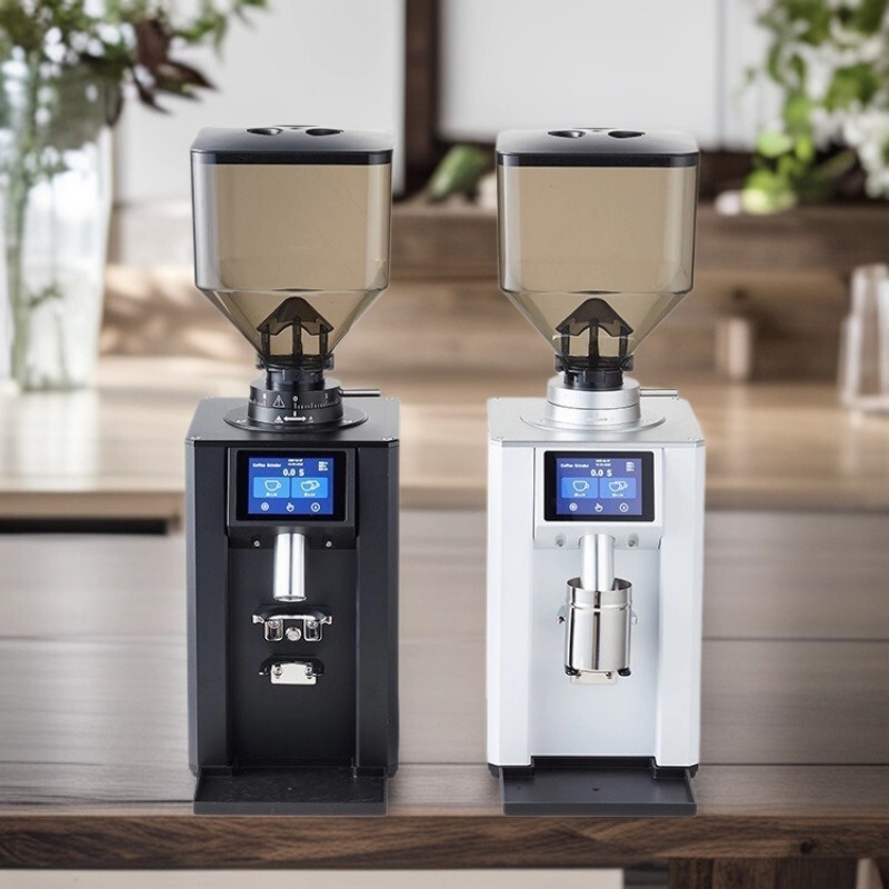 Lingdong Coffee Grinder Commercial Italian-Style Quantitative Coffee Grinder Factory Direct Sale Coffee Bean Grinder Lingdong Coffee Grinder Commercial Italian-Style Quantitative Coffee Grinder Factory Direct Sale Coffee Bean Grinder