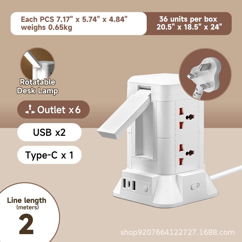 Inglés-2 metros-2 capas/USB/luz nocturna