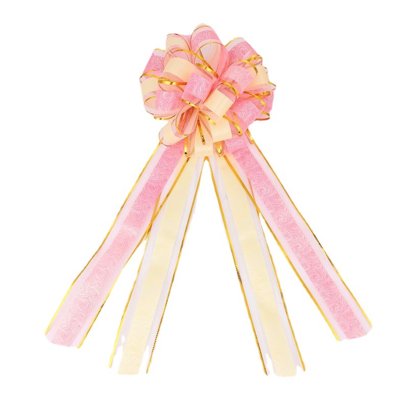 Transfronterizo 50 hilo de nieve de doble capa Rosa esférica larga cola Garland Navidad vacaciones decoración regalo embalaje mano Garland color