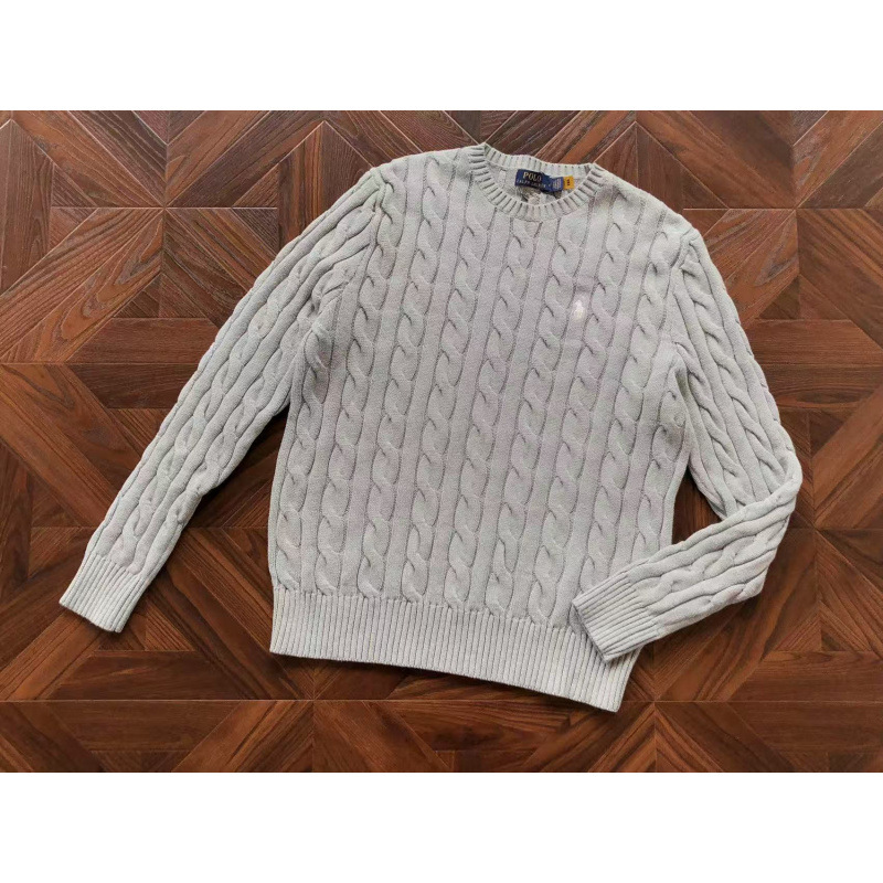 Fuente de alta versión Paul otoño ropa de hombre de cuello redondo chaqueta chaqueta camiseta de punto suéter de pony casual un cabello