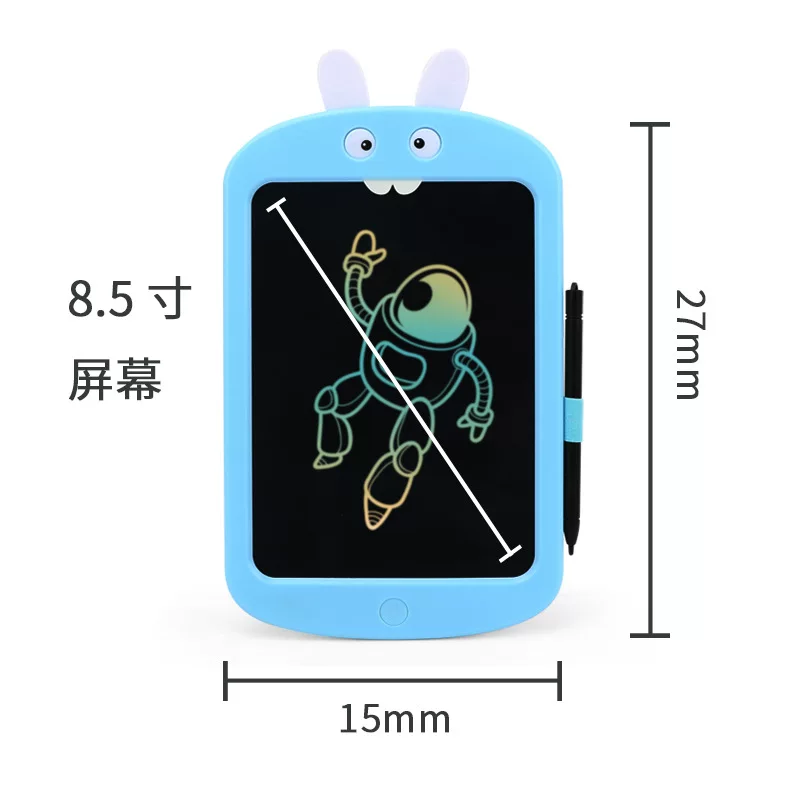 Cartoon drawing board, science and technology, graffiti