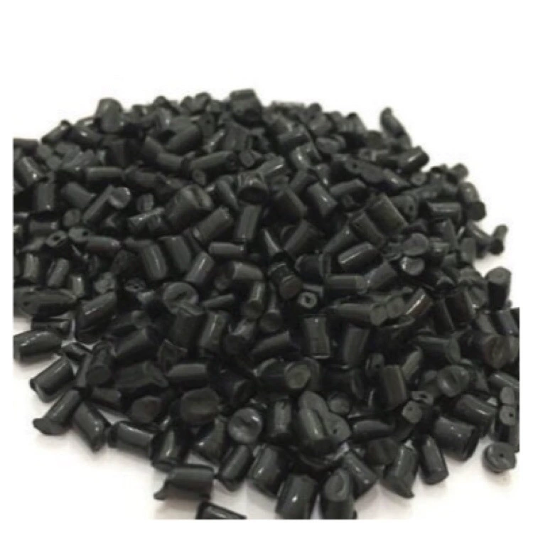 Спотовая поставка черных специальных гранул переработанного пластика PA6, инженерных пластиков общего назначения