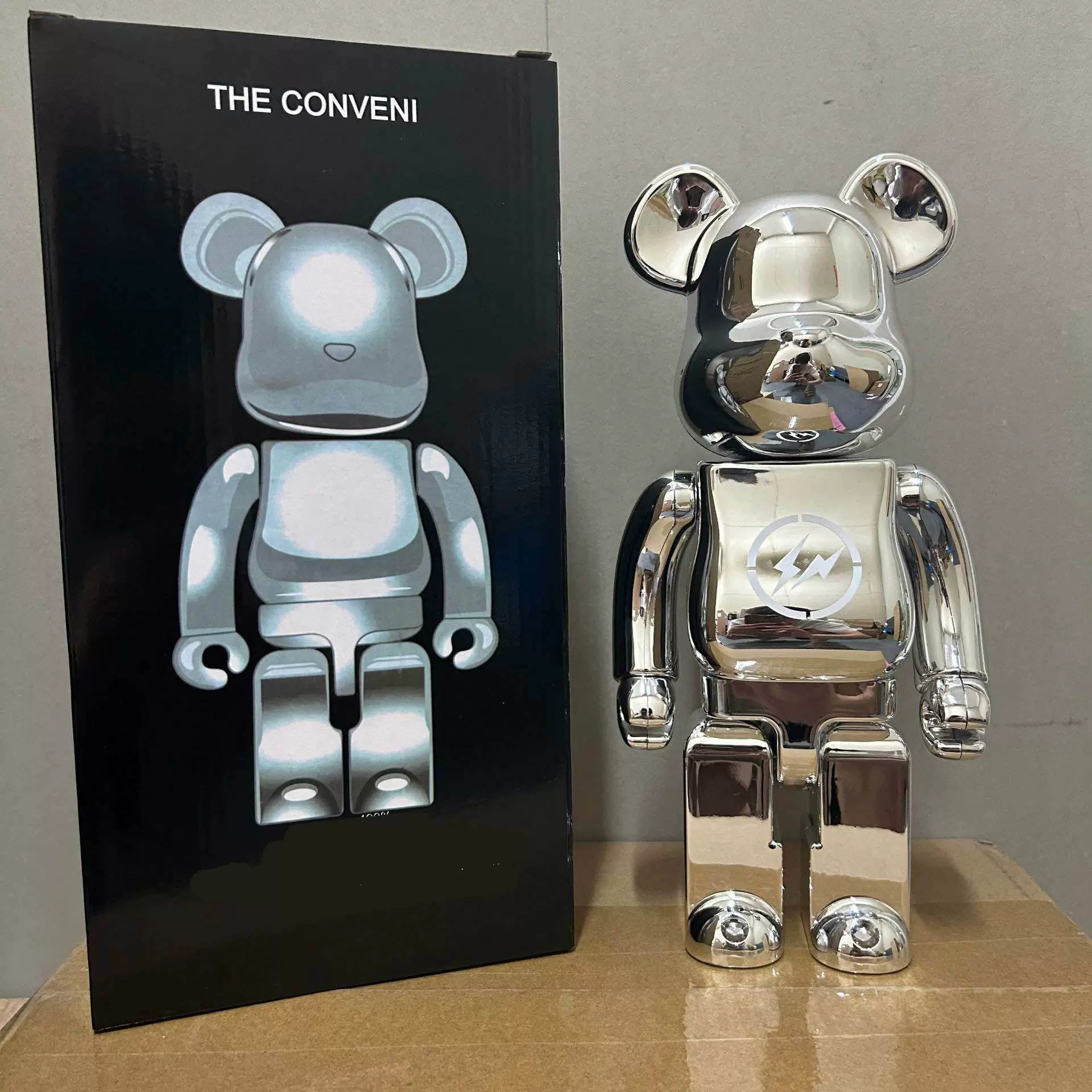 Bearbrick 400% Violent Xiong Fan Gogh — фигура «Подсолнух», кролик, звезда, луна, поверхностный трендовый дизайн