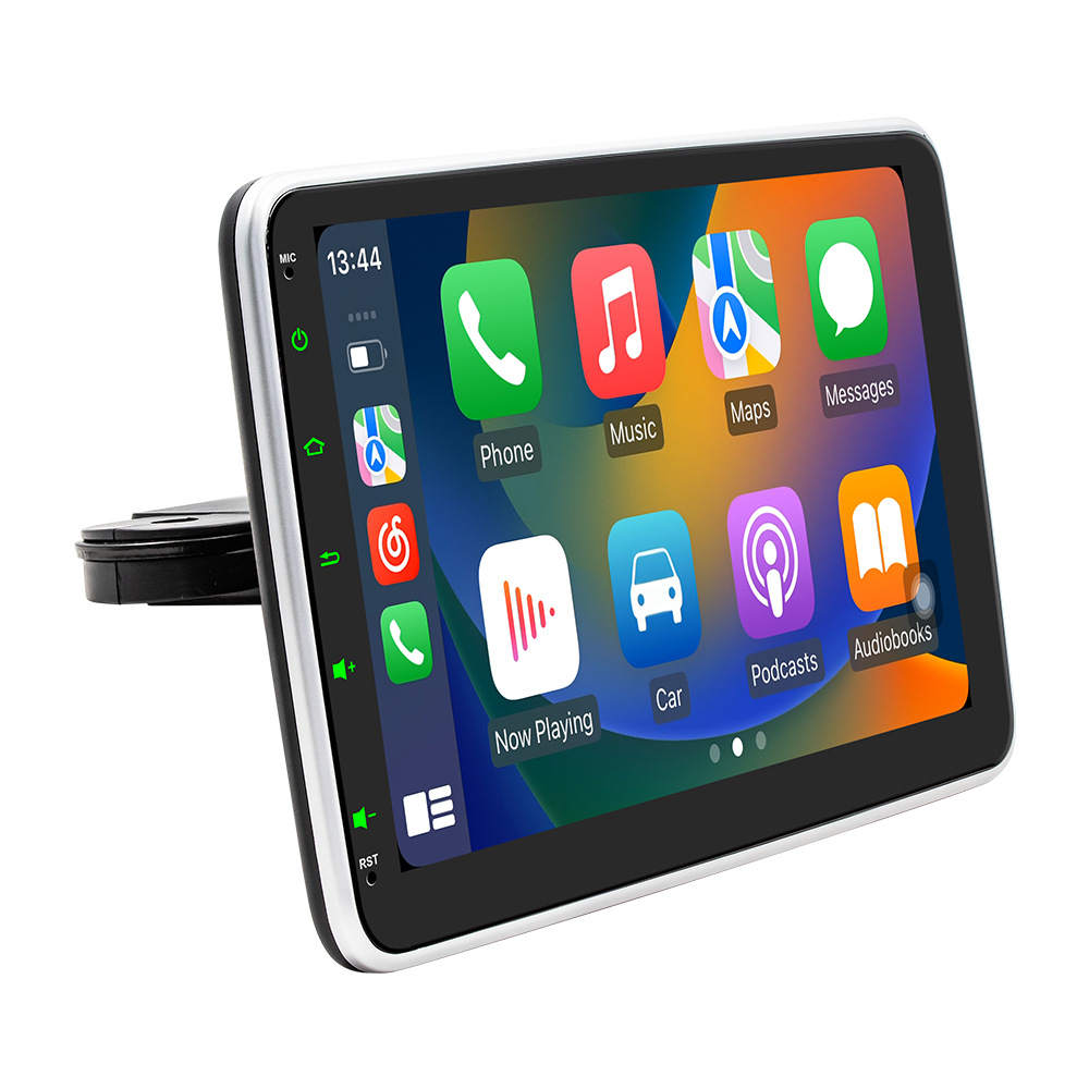 10.1 Pulgada Android universal montado en coche reposacabezas trasera pantalla carplay trasera sistema de entretenimiento reproductor
