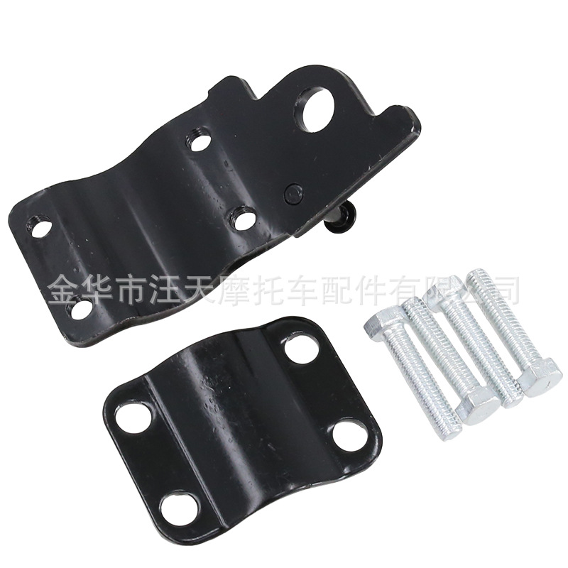 Motorcycle Electric Vehicle with Anti-Slip Side Support, Modified Side Support, Battery Vehicle Diagonal Foot Support, Single-Legged Support