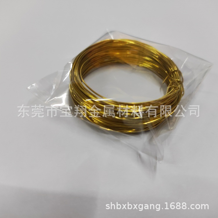 黄铜线圈 绕铜丝 H62黄铜软线 0.5 0.6 0.7 0.8 1.0 1.1 1.2MM