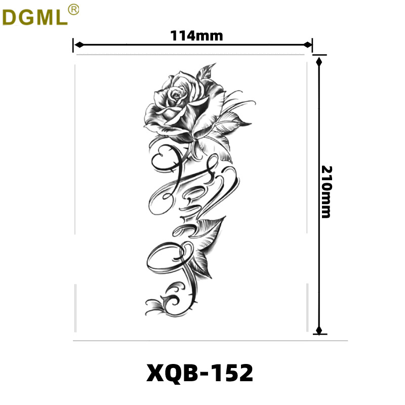 Pegatinas de tatuaje dibujos animados flor brazo pegatinas medio brazo completo oso ciervo divertido transfronterizo color creativo tatuaje pegatinas al por mayor