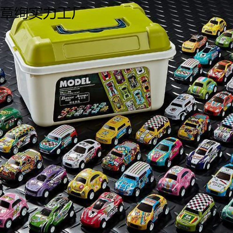 Миниатюрная игрушечная машинка из ударопрочного сплава с инерционным механизмом, гоночный бочонок из железного листа, детская игрушка