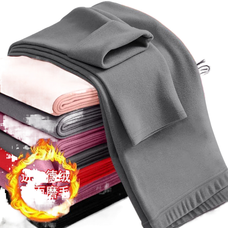 따뜻한 바지 여성용 벨벳 자체 가열 37 도 일정한 온도 양면 샌딩 레깅스 모든 경기 슬림핏 슬리밍 탄성 여성용 바지