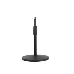 All-metal round microphone stand with adjustable height, wired and wireless, condenser microphone, conference, desktop, and tabletop stand