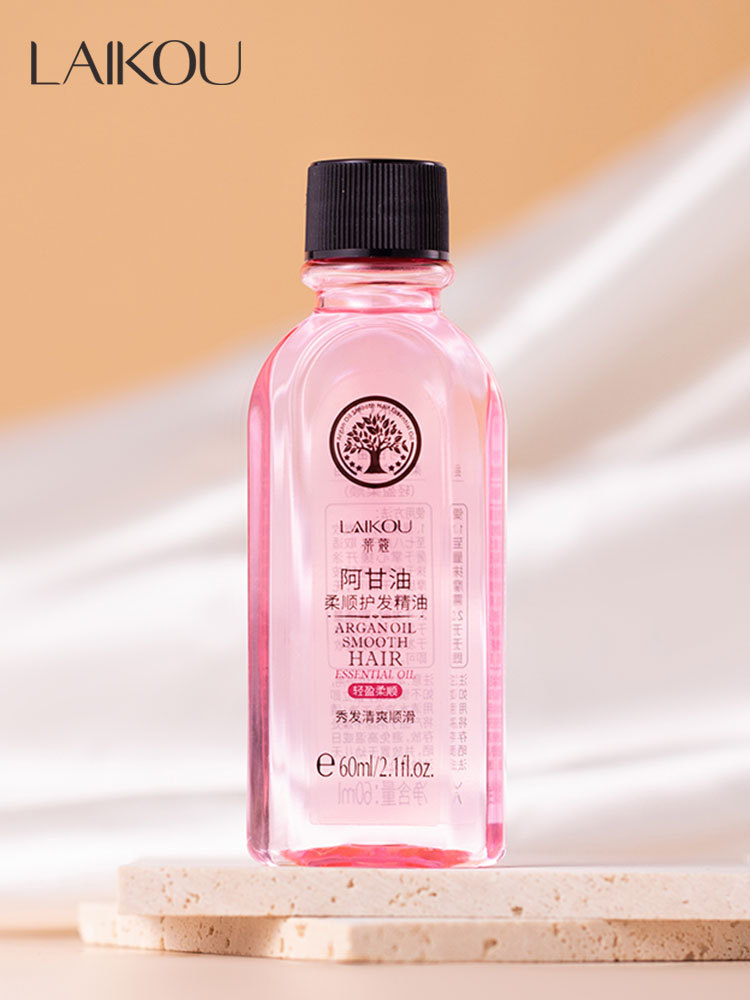 Laiko Acol Softening Hair Essential Oil 60ml, light and smooth, improves rough hair quality. Manufacturer's stock available for delivery undefined