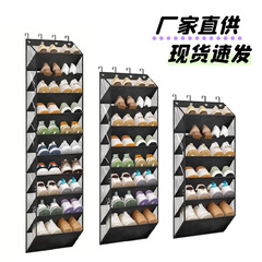 新型ドア後収納掛け袋壁掛け式収納袋PVC防水防塵多機能靴バッグ収納袋