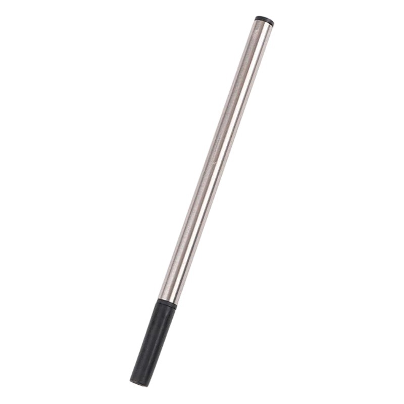 All imported 0.5mm metal neutral refills short baozhu pen signature pen core through water refills printed LOGO