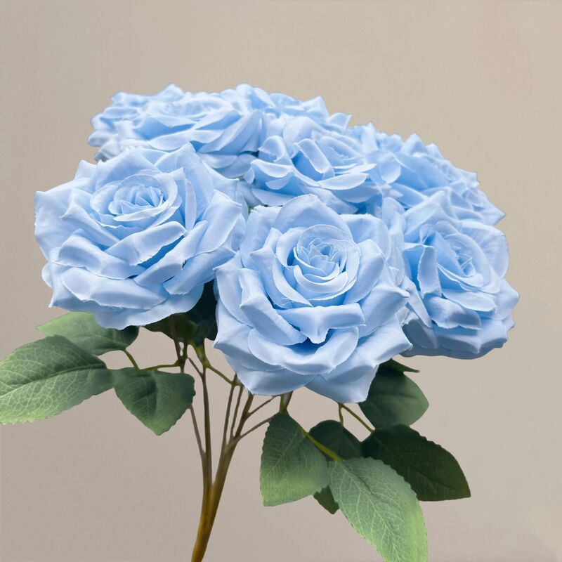 特价仿真花婚庆用花玫瑰蝴蝶兰百合满天星绣球假花白色仿真花批发|undefined