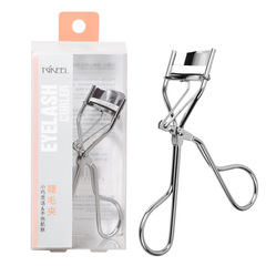 川琦兒睫毛夾不鏽鋼卷翹輔助器持久3D便攜睫毛夾子新手美睫工具