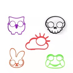 Silicone Egg Molds - Owl and Rabbit Creative Egg Cooker