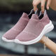 Women's Shoes Autumn New Couple Flying Weaving Socks Mouth Mesh Shoes Trendy Fashion Casual sneaker Women's Running Shoes