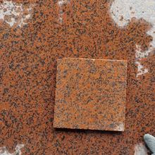 廠家 新疆天山紅石材花崗岩深紅色大板光面市場板工程板批發