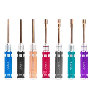 Aviation Model Car Repair Tools Hexagonal Screwdriver Wrench Multi-Color Socket Screwdriver Screwdriver Batch Set