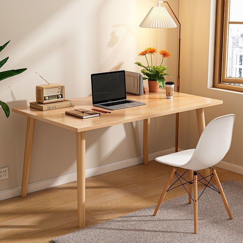 Computer Desk Rental House Desk Simple Student Study Desk Solid Wood Table Legs Home Bedroom Room Writing Desk Small Table Computer Desk Rental House Desk Simple Student Study Desk Solid Wood Table Legs Home Bedroom Room Writing Desk Small Table