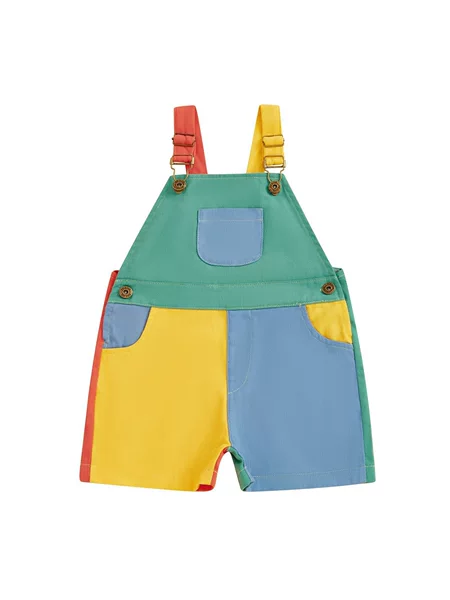 Children's Clothing Summer Boys' and Girls' Infant and Toddler Comfortable Suspenders Shorts Casual Comfortable Suspenders Shorts