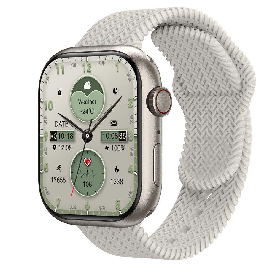 El nuevo reloj inteligente HK10pro-A de Qiao Bangzhu habla con sinceridad, monitoreo de salud, deportes GPT, Huaqiangbei S9