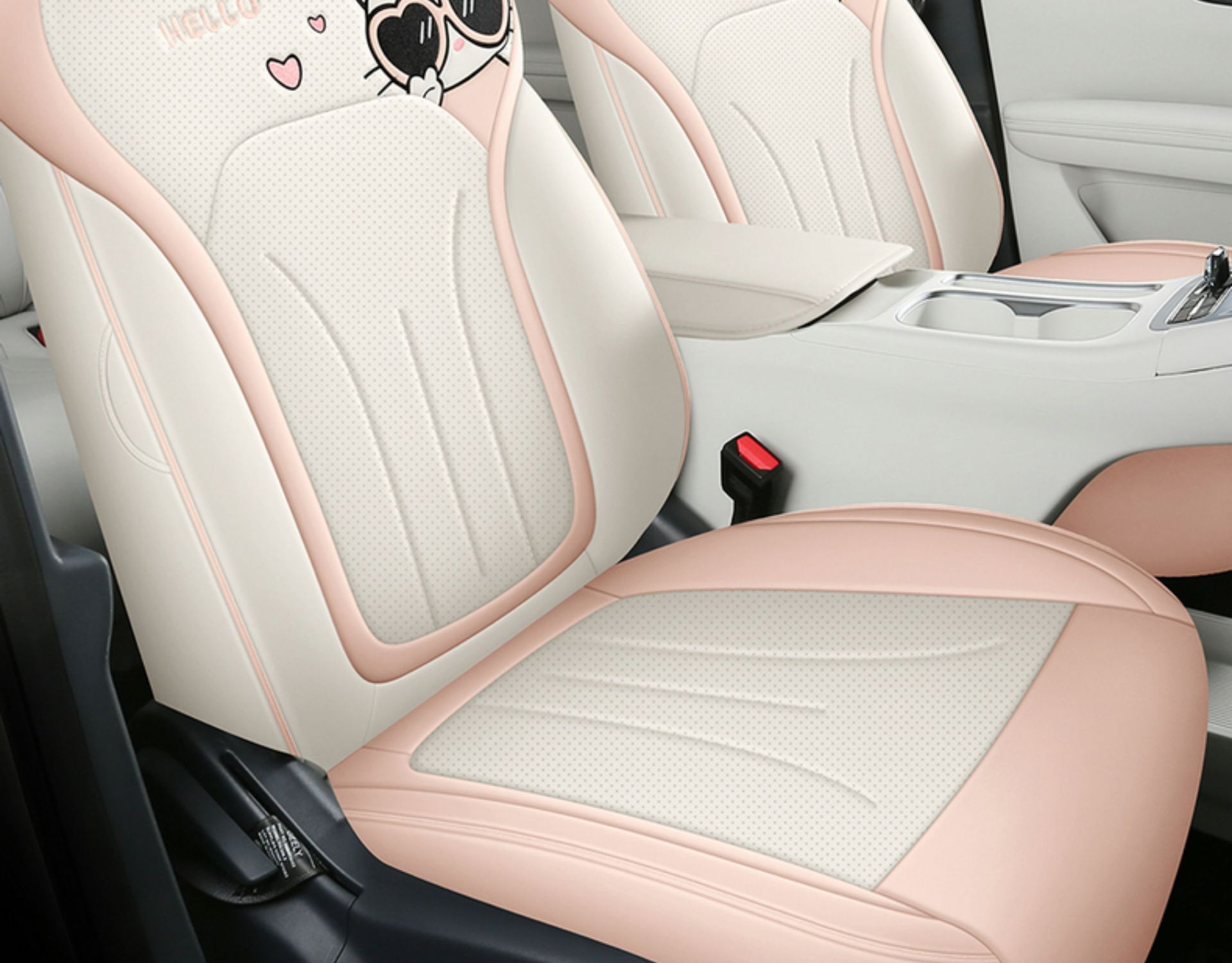 Seat Cover for Wuling Bingo S, Full Coverage, Leather, Universal