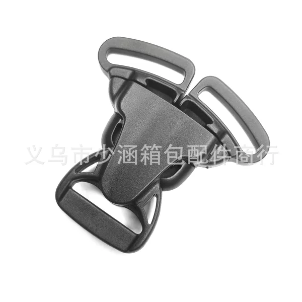 Factory 25mm plastic three-way buckle three-point stroller buckle baby dining chair buckle safety seat buckle supply