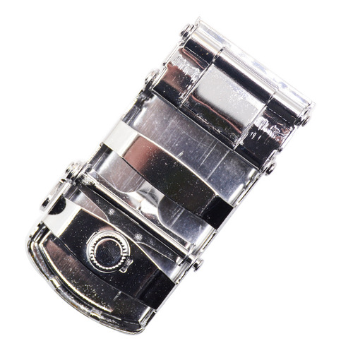 High-quality grinding rubber automatic buckle men's automatic belt round head Epoxy 40 iron buckle film brand automatic belt buckle head