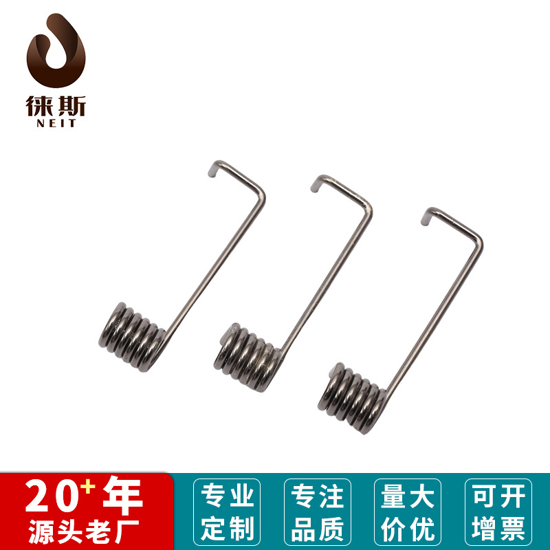 厂家直供不锈钢扭转弹簧小型夹具弹簧单钩夹子扭力弹簧扭簧批发