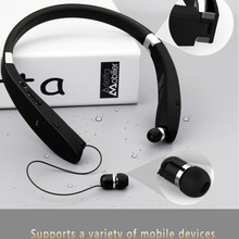 SX-991立体声蓝牙耳机5.0折叠通用运动音乐耳机L28挂脖无线耳机