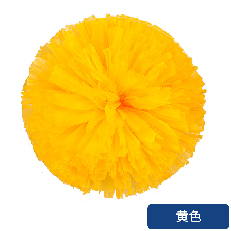 Porristas Bola de flores porristas mano flor mano sacudida flor danza rendimiento mano flor porristas flor bola de color rendimiento