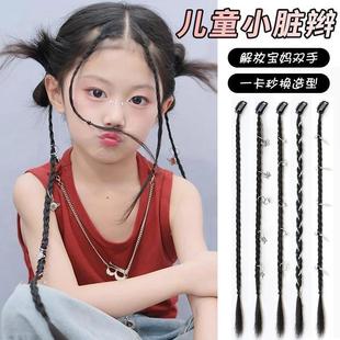 Children's Hair Accessories, Braids, Long Braids, Hair Accessories, Buckles, Braided Hair, Small Dirty Braids, Colorfulful Highlights, Boxer Braids, Ponytails