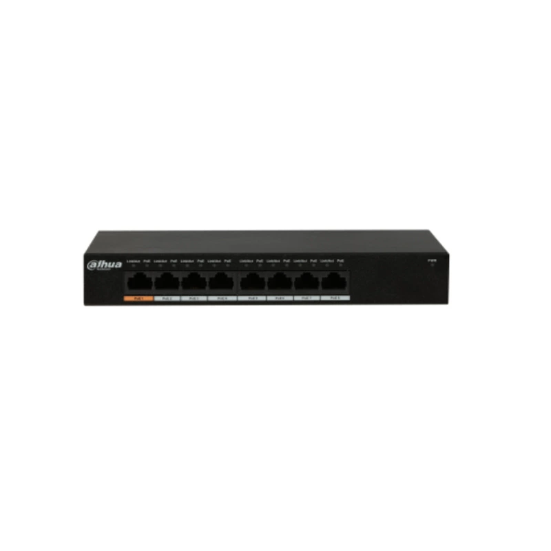 大华 8-порт PoE гигабитный коммутатор DH-S3000C-8GT-DPWR