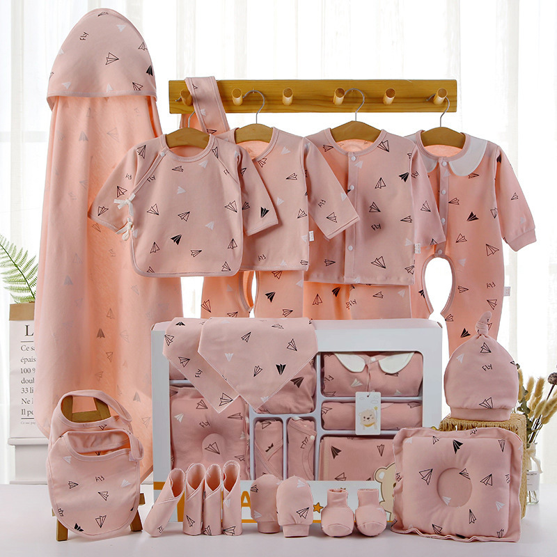 Baby clothes gift box newborn suit male and female baby autumn and winter supplies one month one hundred days gift wholesale