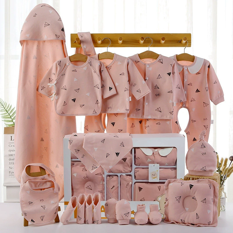 Подарочная коробка Baby Gift Box Set, 18–22 предметов одежда для новорожденных унисекс демисезонная, подарочная коробка со стеклом