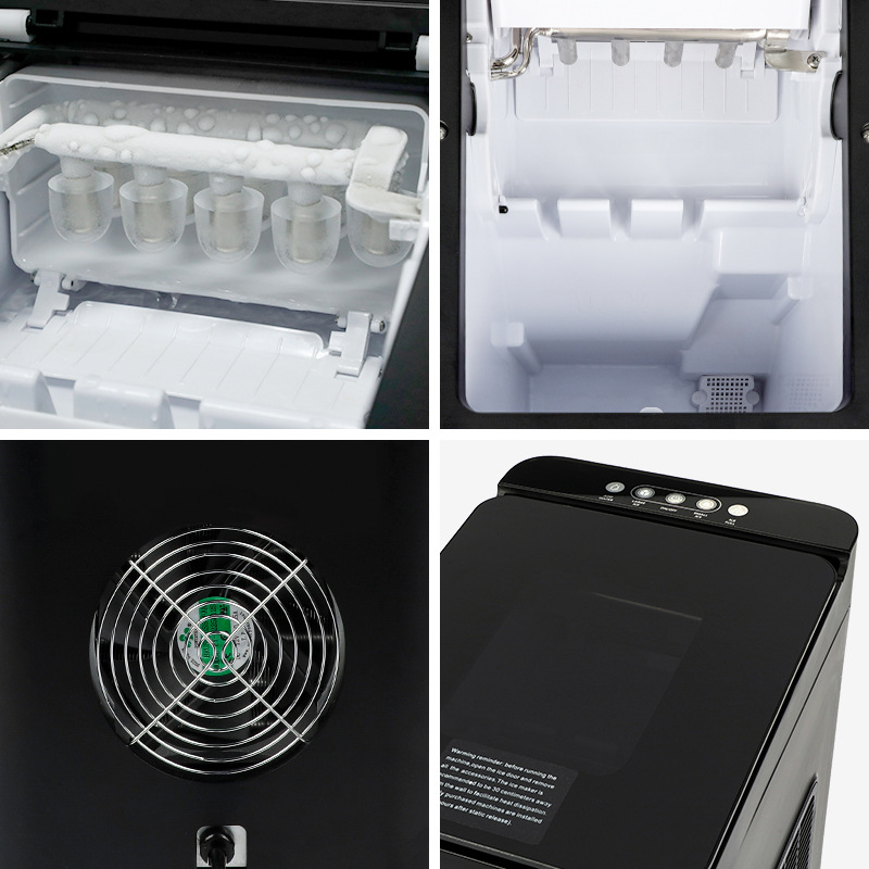 Transfronterizo dedicado gessini Z6E bar fabricante de hielo portátil 50/60Hz mini hogar comercial máquina de cubitos de hielo