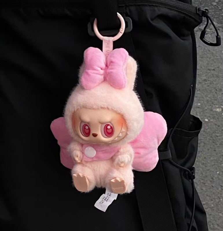 蝴蝶结娃衣bubu娃衣坐坐派对一三代盲盒布布衣服毛绒搪胶脸娃衣|undefined
