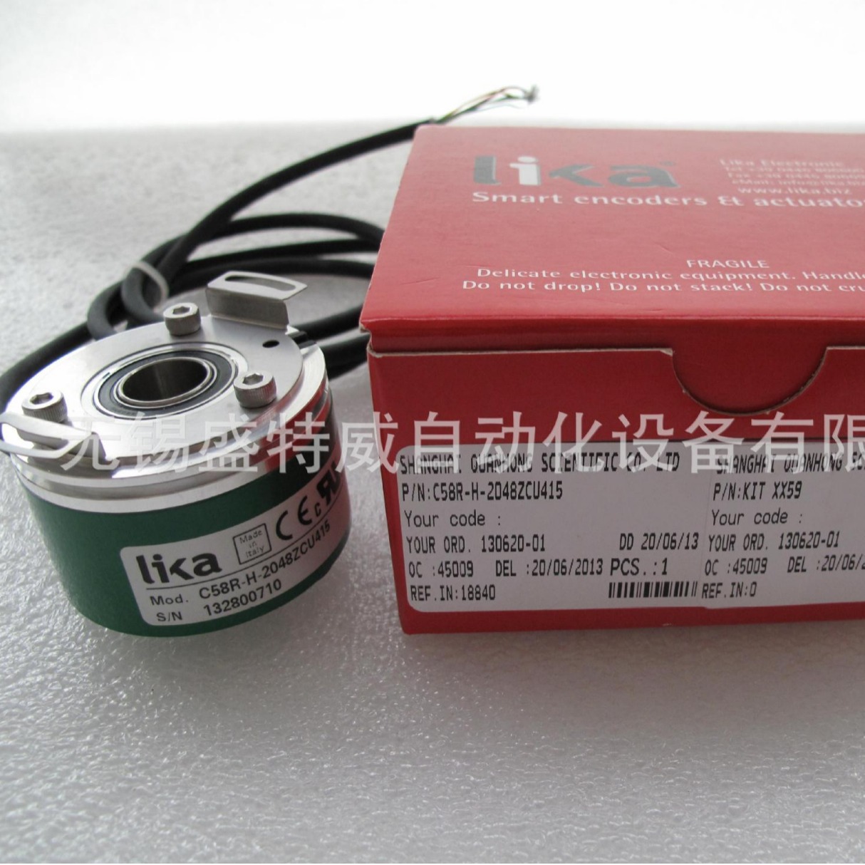 意大利LIKA空心轴编码器C58R-H-2048ZCU415，C58R-H-1024ZCU415